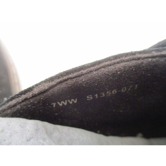 *SoftWalk Black Mule Slides Leather Upper Accent Stitching - 7WW - Picture 7 of 9